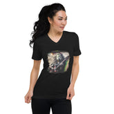 Her Music Soothes Souls Unisex Short Sleeve V-Neck T-Shirt - Beyond T-shirts